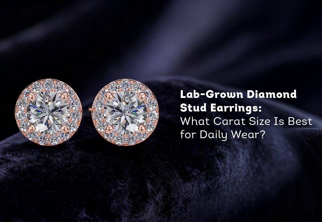 Lab-Grown Diamond Stud Earrings