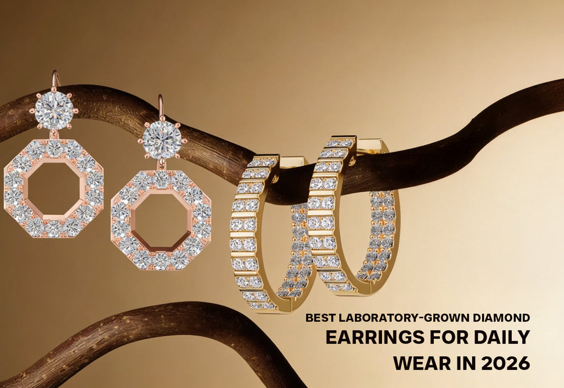 best laboratory-grown diamond earrings for daily wear