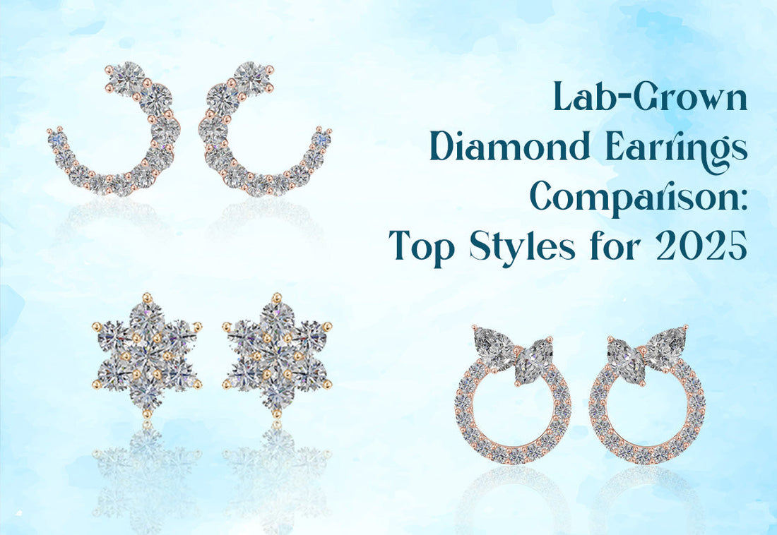 lab-grown diamond earrings 2025