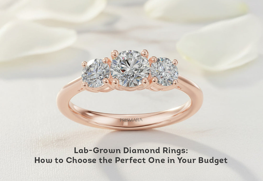 lab-grown diamond rings