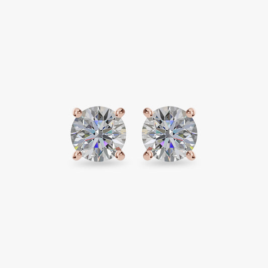 Solitaire Earrings
