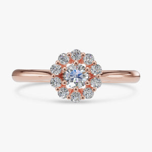 Romantic Heart Diamond Pendant for...